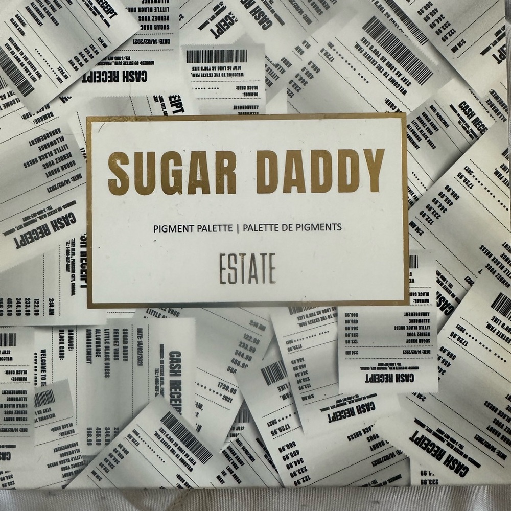 Estate cosmetics sugar daddy pigment palette